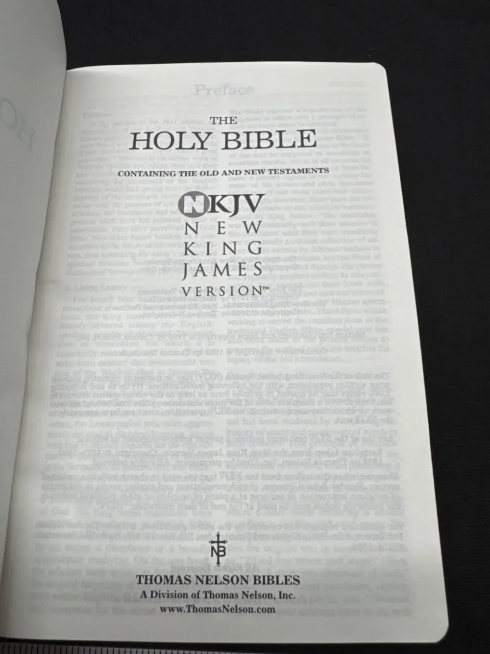 Holy Bible Burgundy Bonded Leather  - Personal size